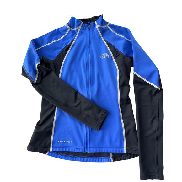 The North Face Women’s Apex Flight Series Softshell Jacket Blue Small Full Zip - Picture 1 of 8